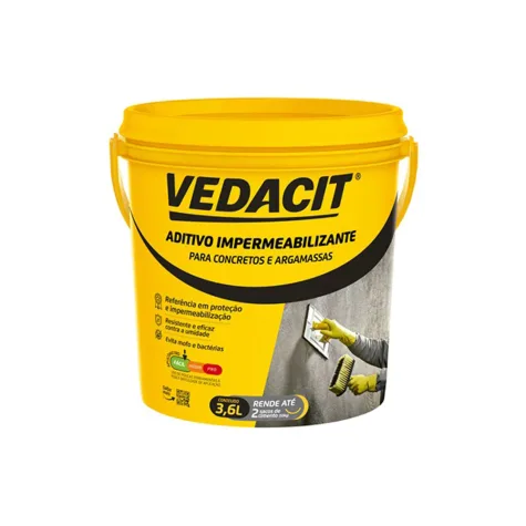 ADITIVO IMPERMEABILIZANTE VEDACIT 3,6 L