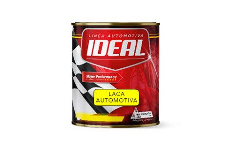 LACA AUTOMOTIVA IDEAL PRETO FOSCO 1L