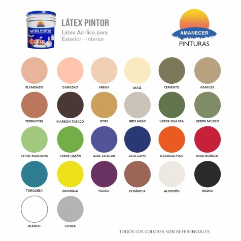 LATÉX PINTOR AMANECER 3.6 L